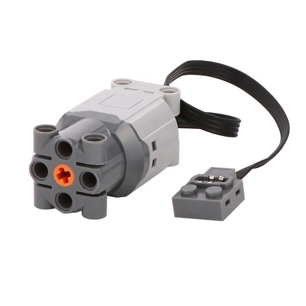 L-motor Technic motor parts compatible for legoeds multi power functions tool servo train electric L-motor PF model sets