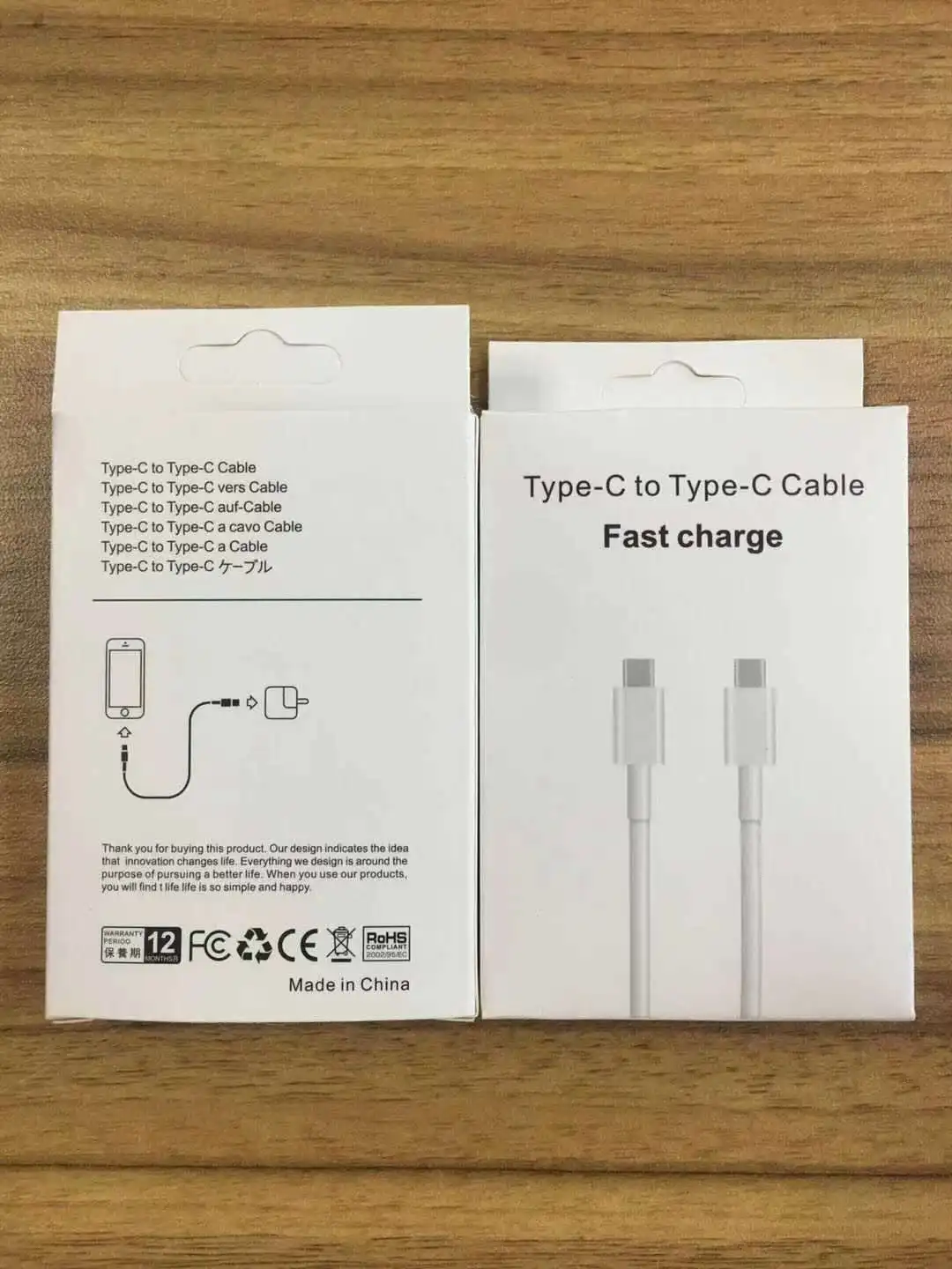 USB C на кабель 60 Вт 3A Быстрая зарядка Type зарядный шнур для Samsung iPad Macbook