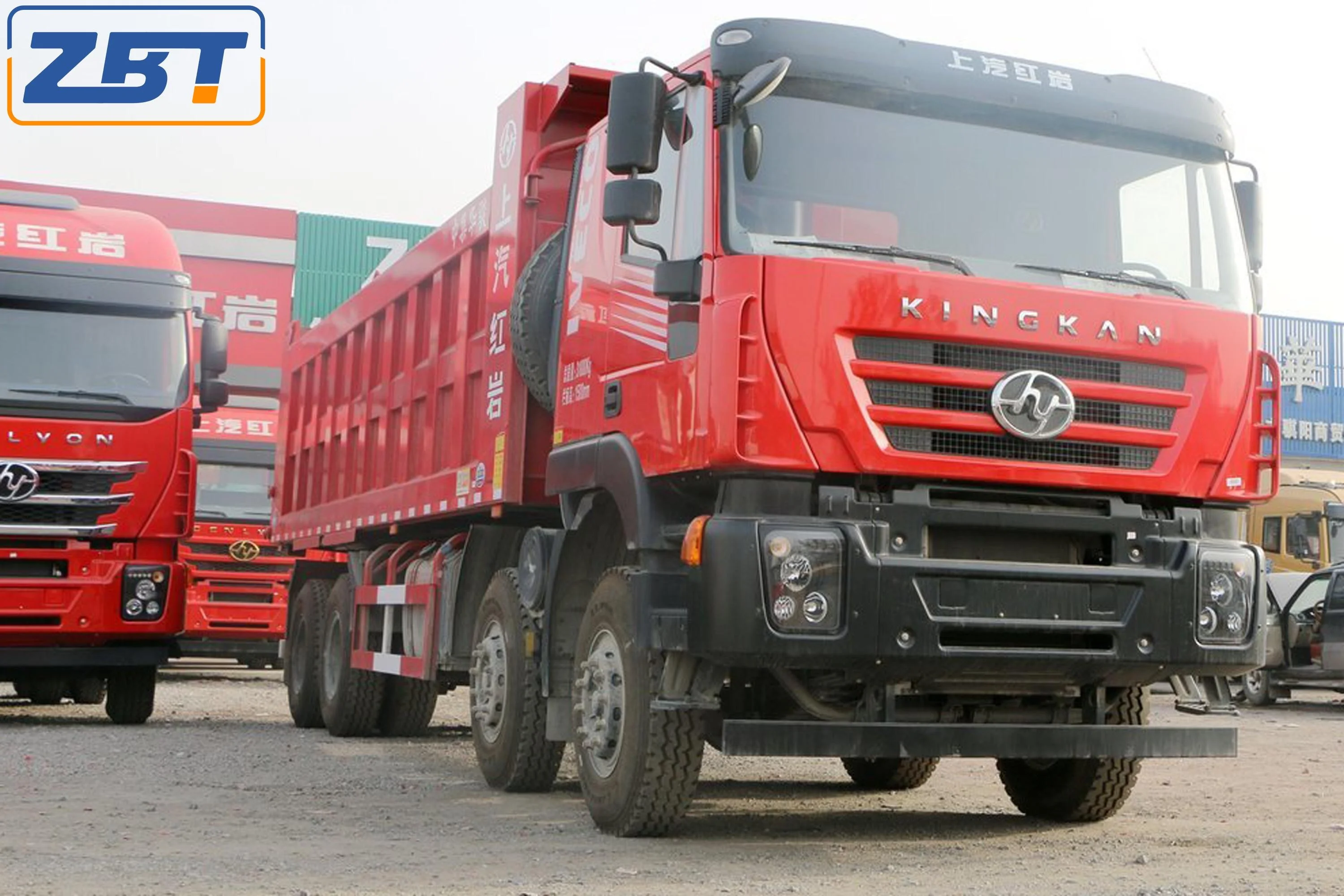 Saic hongyan kingkan Подержанный сайт dumpper грузовики 8X4 12 шины muck самосвал Iveco грузовик для шоссе