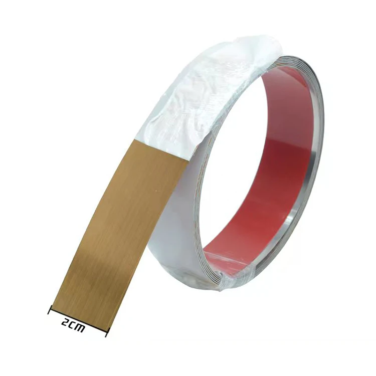 High Quality Stainless Steel flat trim Wall Decorative Trim 201 304  316 Stainless Steel Trim Strip