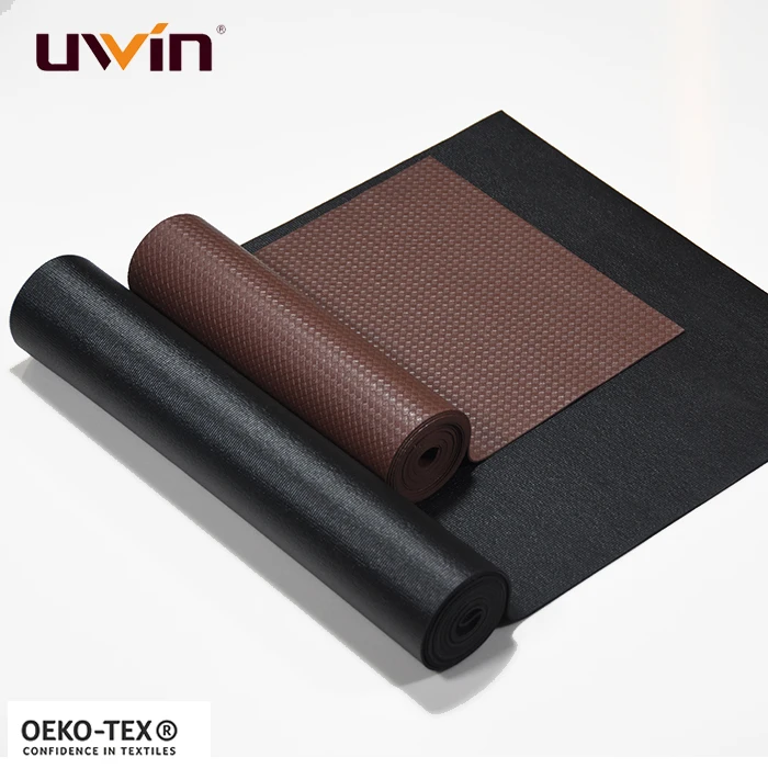 Roll Packing Eco-Friendly High Grade PVC Foam Table Runner PVC Leather Embossed place mats