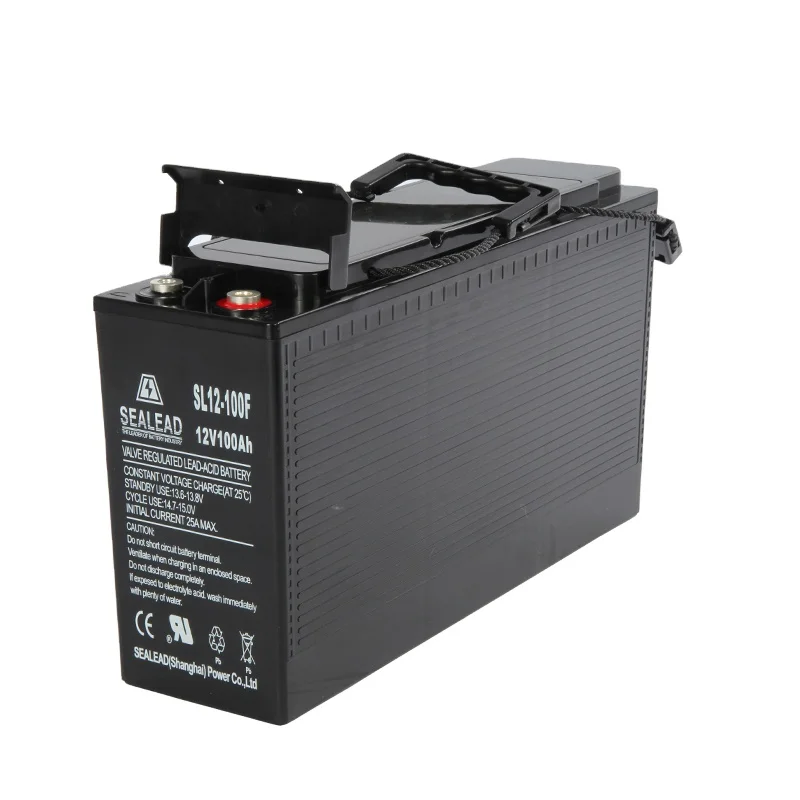 
12V 100Ah solar light front terminal gel battery solar power storage VRLA batteries 