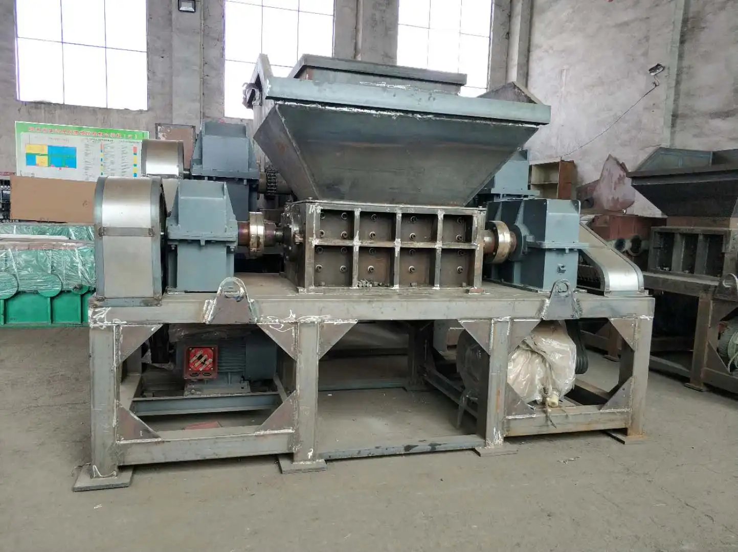 factory electronic waste crusher aluminium scrap shredder waste motor shredder price