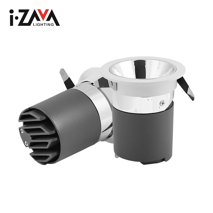 Home Office Hotel Store Commercial Recessed Aluminum 7W 9W 12W COB COD LED Spot Light