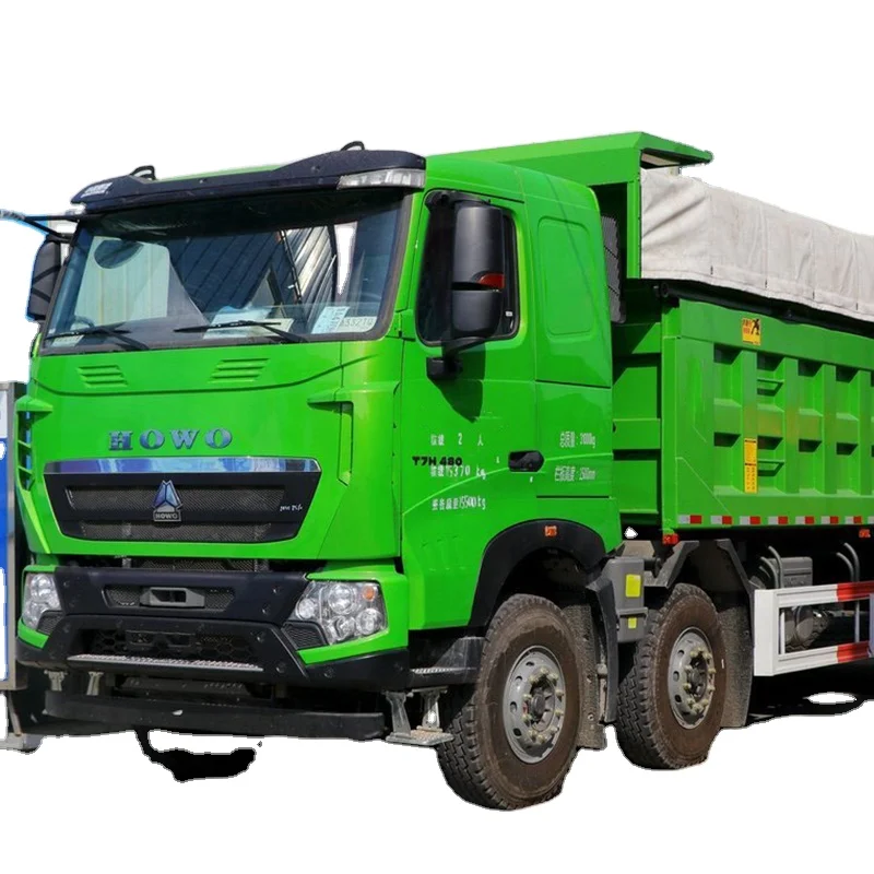 12 колес HOWO 8x4 480 л.с. Sinotruck б/у самосвал для продажи