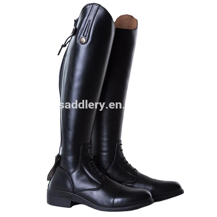 High quality leather horse riding boots