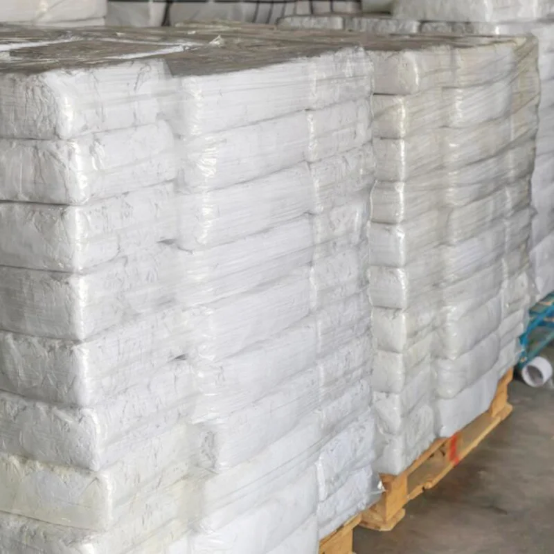 Fabric agro textile pieces recycled shoddy industrial white garment leather scrap textile waste bed sheet cotton rags