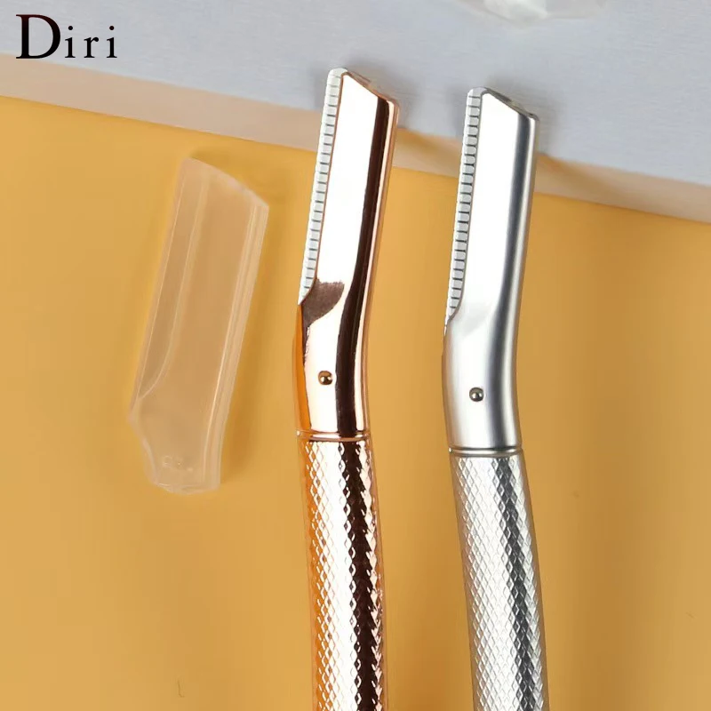 portable lady Makeup tool Stainless Steel eyebrow trimmer shaver safety lady eyebrow razor Eyebrow Shaping  Knife