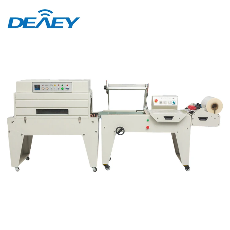 China Electric Heating Film Shrinking And Sealing Shrink Sleeve Packing Cutting Machine