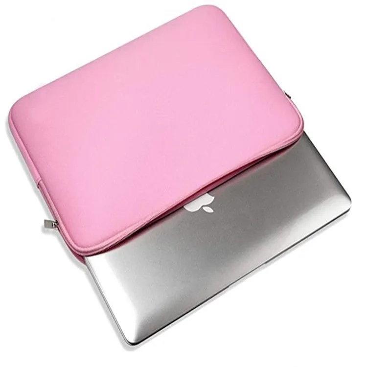 Custom 7-17' inch laptop protector neoprene zip laptop case