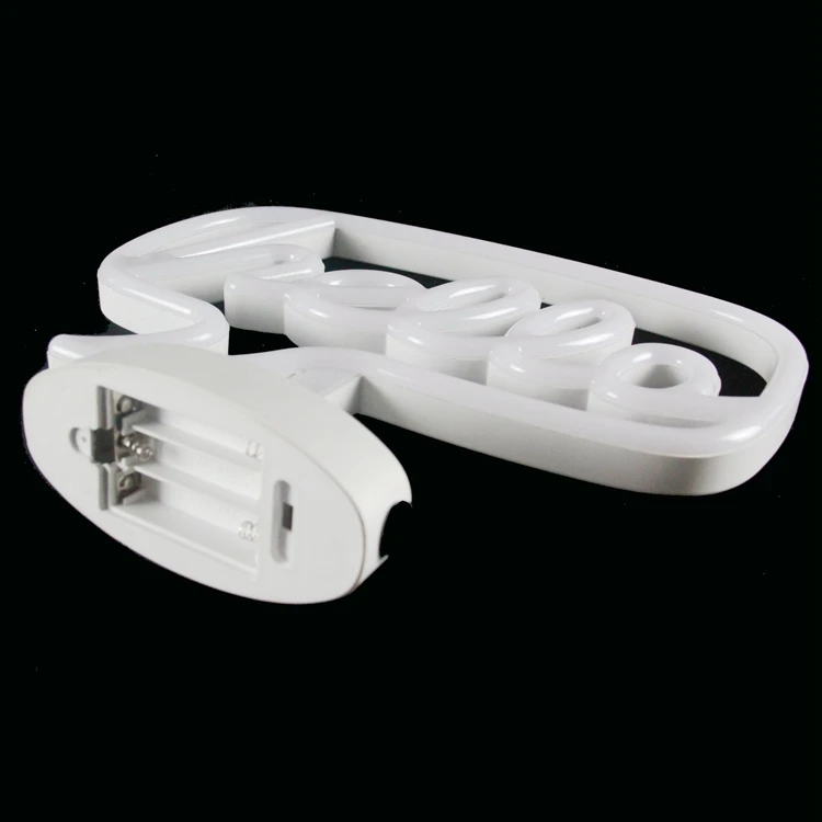 
custom battery neon light up letters night light for baby rooms 