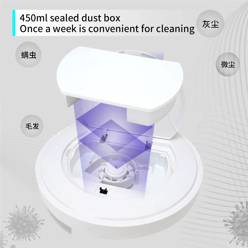 
New design robot sweeping machine powerful suction dual motors 2021 robot vacuum cleaner 