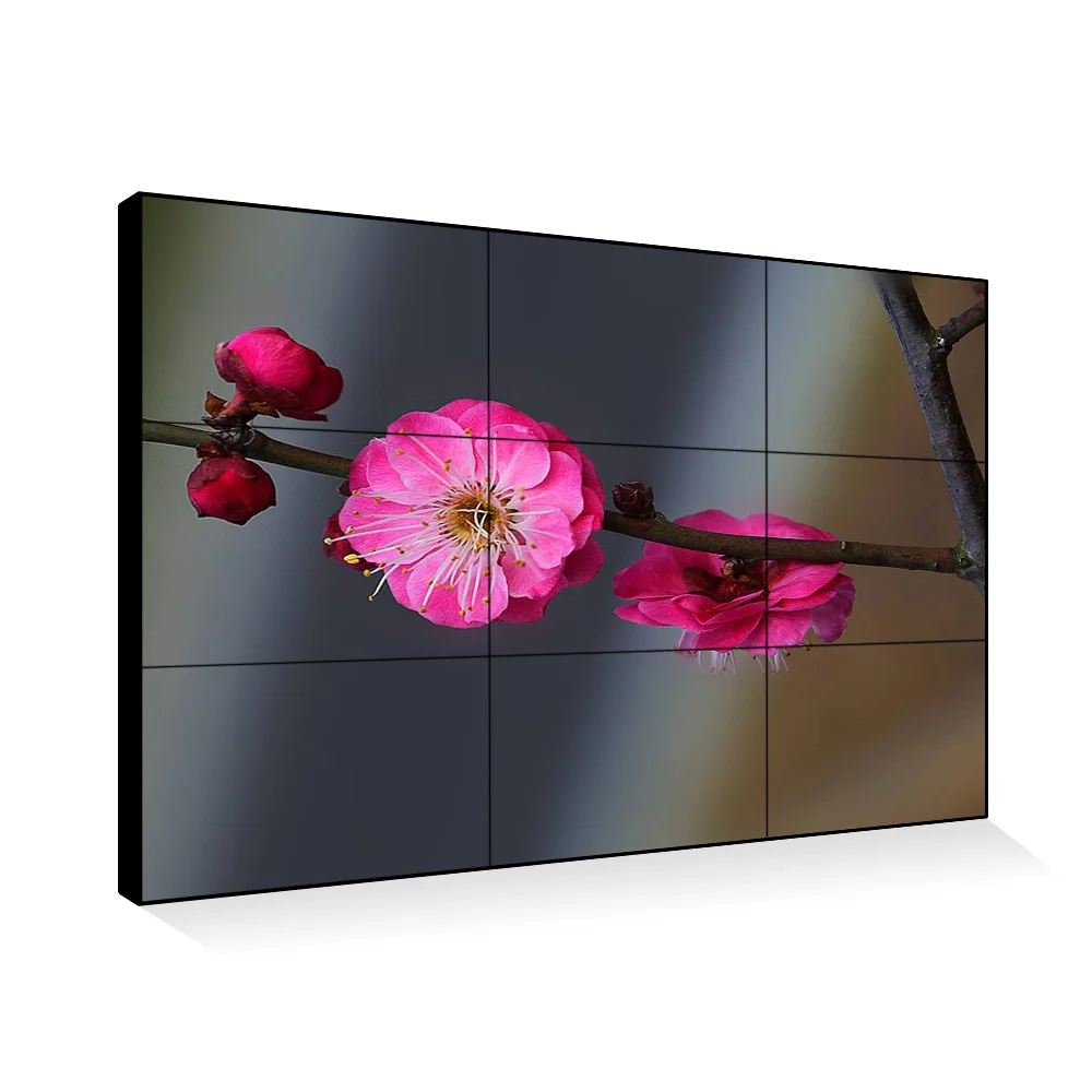 Indoor Advertising Display Indoor Custom Size Video Panel Splicing Screen LCD Wall