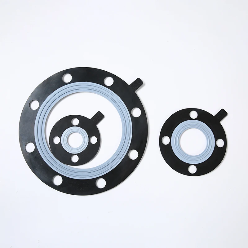 25A teflon ptfe coating full face flange gasket JIS STANDARD JIS 10K PVC/HP-PVC flange gasket