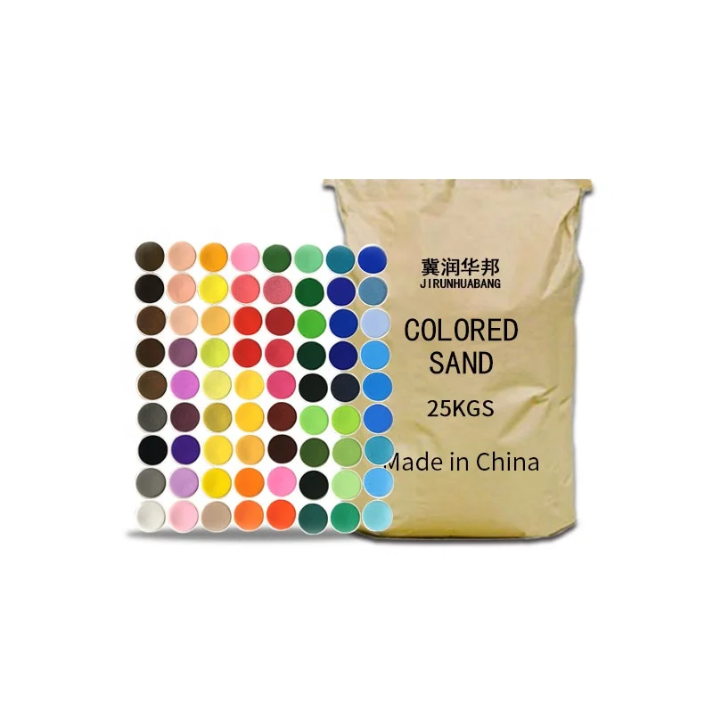 Bulk Coloured Sand Red/Blue/Green Art Sand Funny Sand Coloring Kids Toy For Crafts