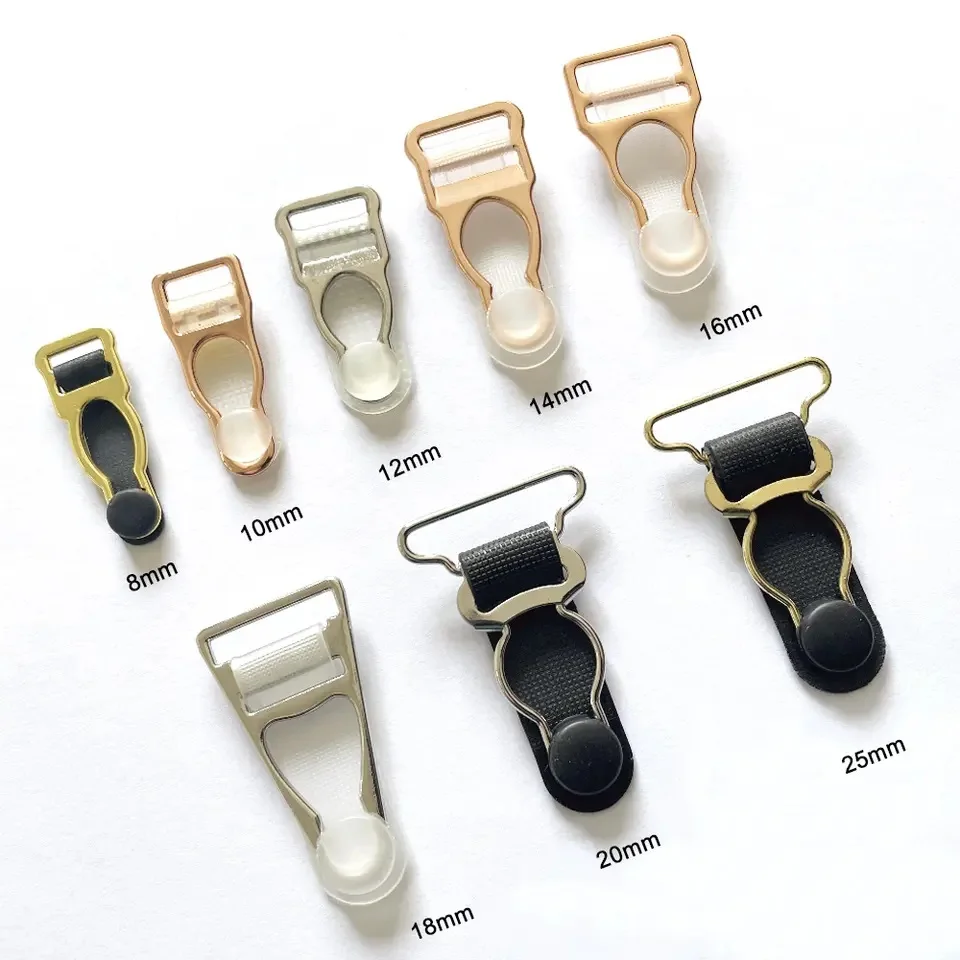 Metal Garter Clips For Women Silk Suspender Stockings