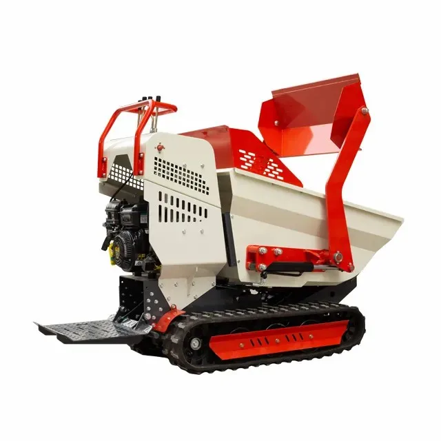 mini track driving dumper truck mini crawler small dumper 500kg 1000kg loading