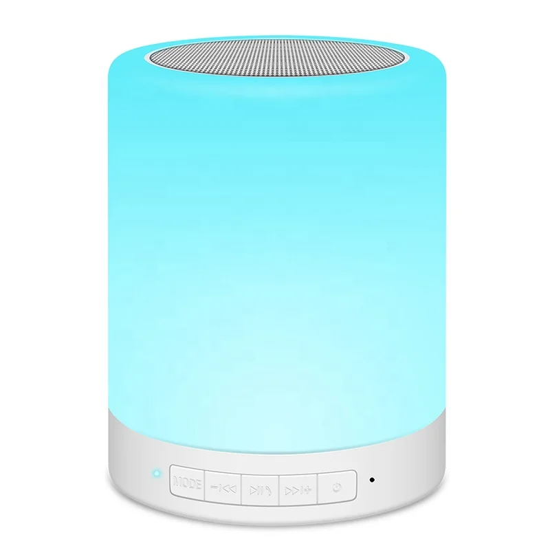 Оптовая продажа завод 3 Вт свет портативный Touch лампа Bluetooth динамик для подарка