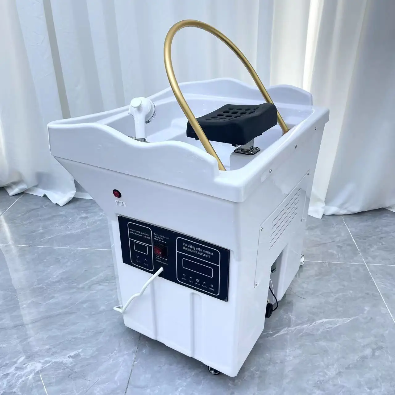 Hot Sell  Shampoo Bowl Sink With Water Tank Hair Washing Head SPA Machine No Need Pipe  Connection
