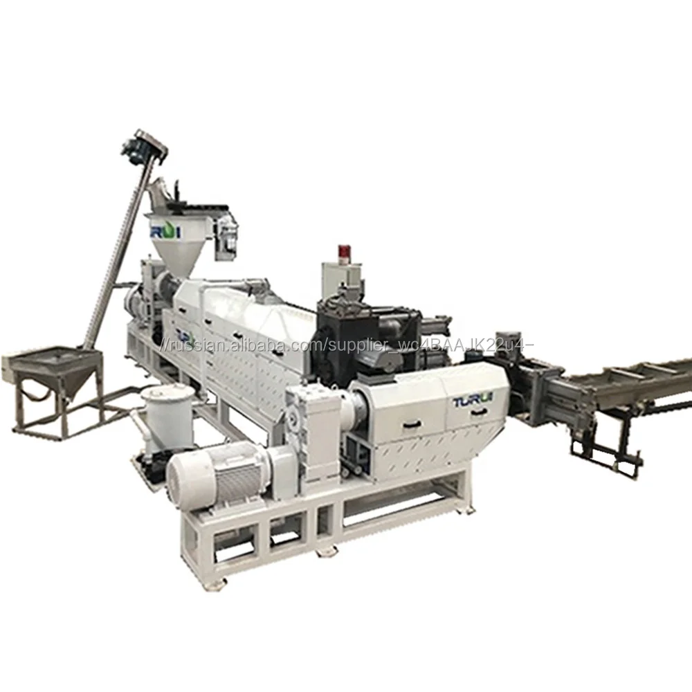 стренговая резка плёнки переработки гранулятор