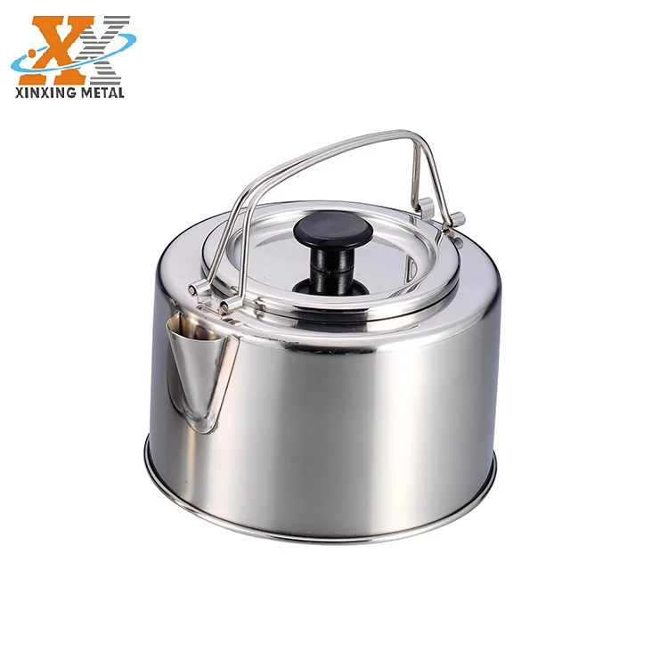 Hot Sale Stainless Steel Tea Pot Outdoor Kettle Travel Water Kettle