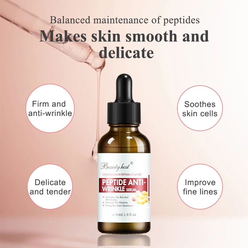 Wholesale Peptide Anti-wrinkle Face Serum, Increase Skin Elasticity Reduce The Look of Wrinkles