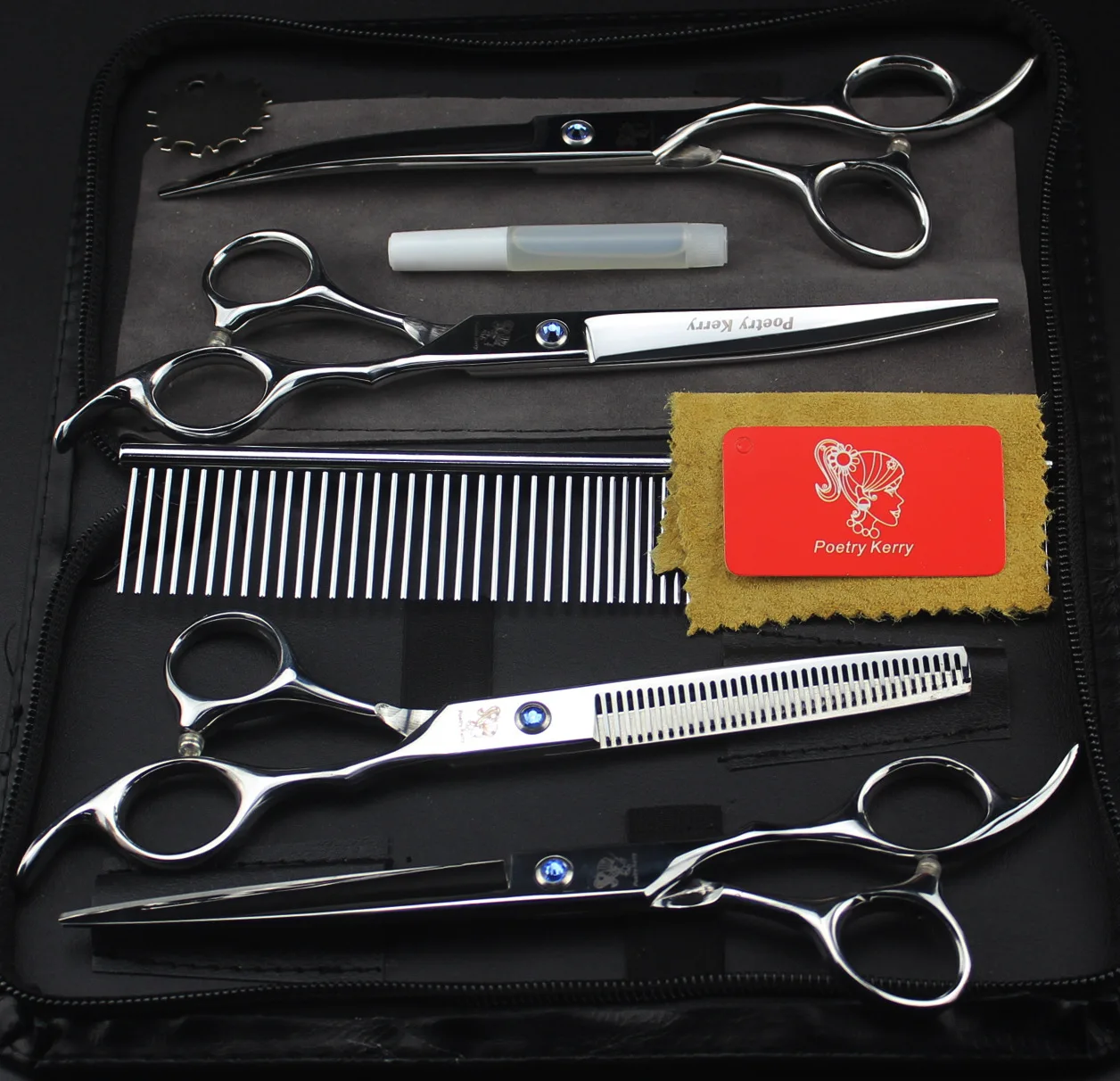  Профессиональные Парикмахерские ножницы из нержавеющей стали парикмахерские инструмент для стрижки и укладки