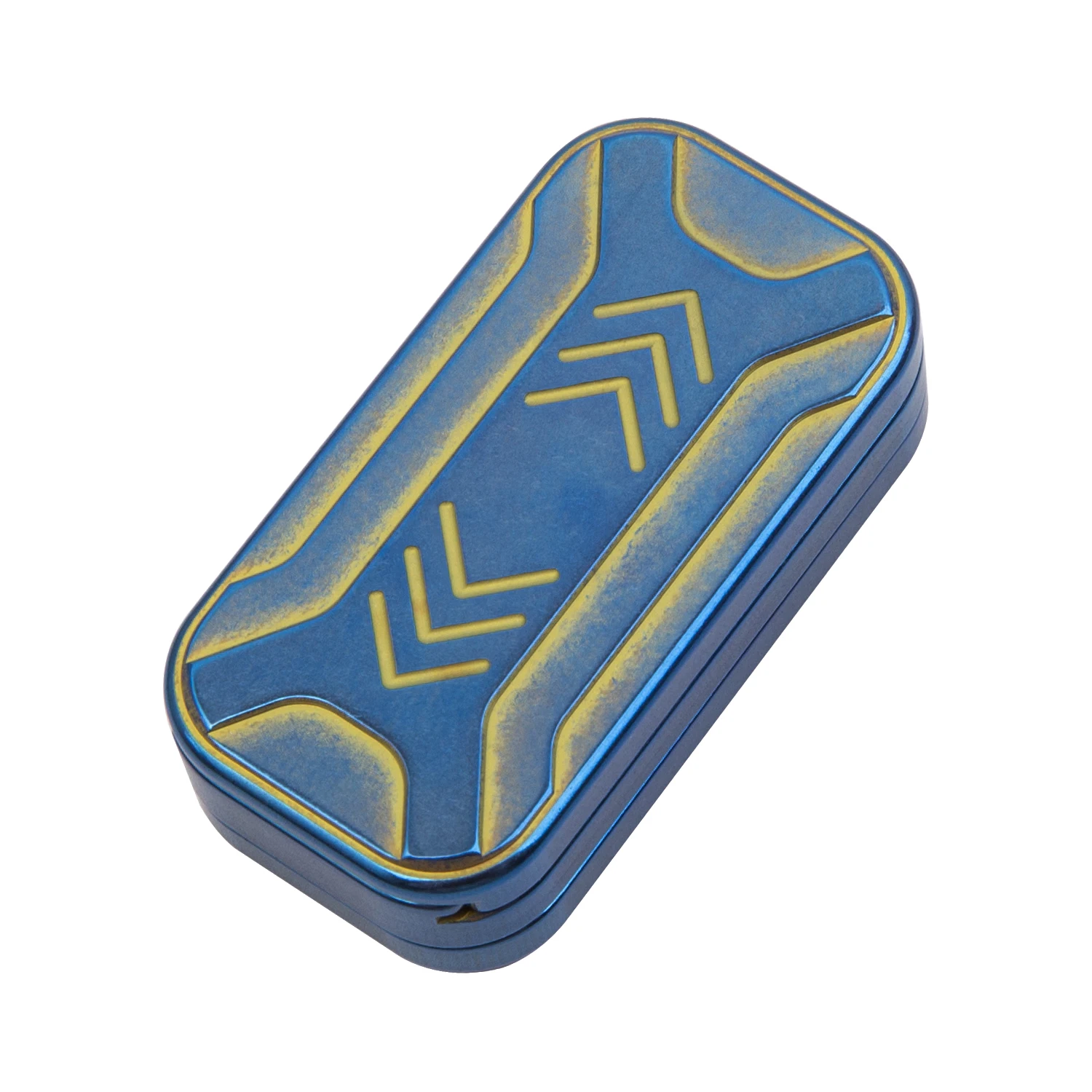 EDC Fidget Sliders Fidget Toys Stress Relief for Adults Magnetic Metal Casual Fidget Rings Haptic Coin Blocks