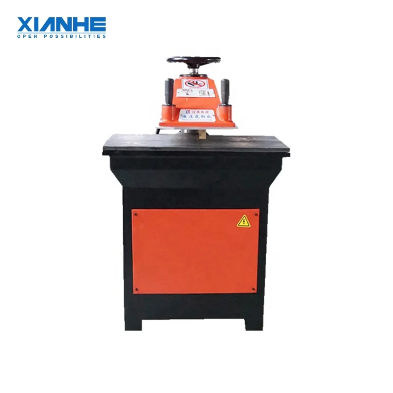 Xianhe 12T hydraulic swing arm leather die cutting machine for wool