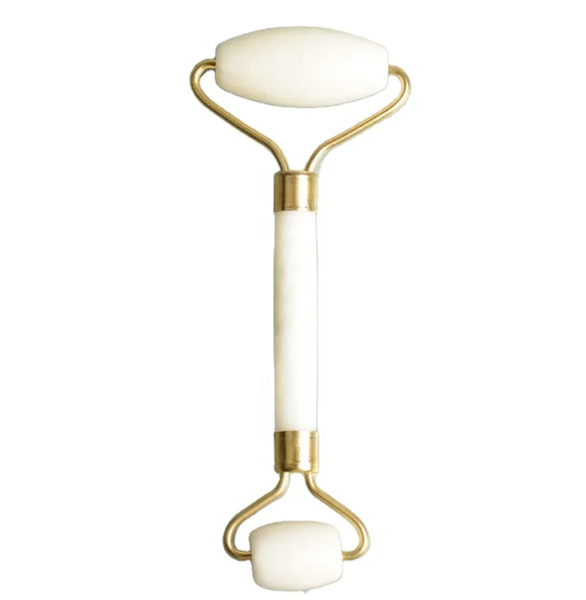 Amazon Best Seller Facial Massage Three-Piece Suit Stone Gua Sha Tools Set and Jade Roller Massager for Face Pink Sale Gifts