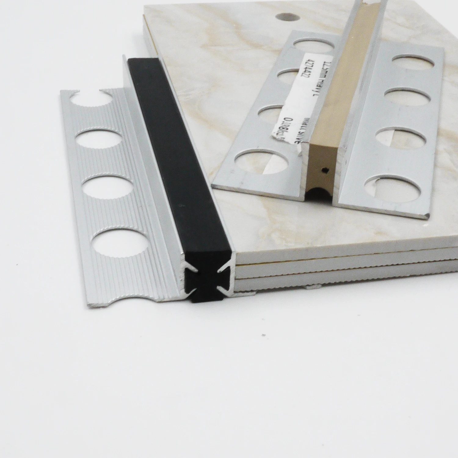 Aluminium Expansion Joint trim for cover Ceramic tile and floor and wall