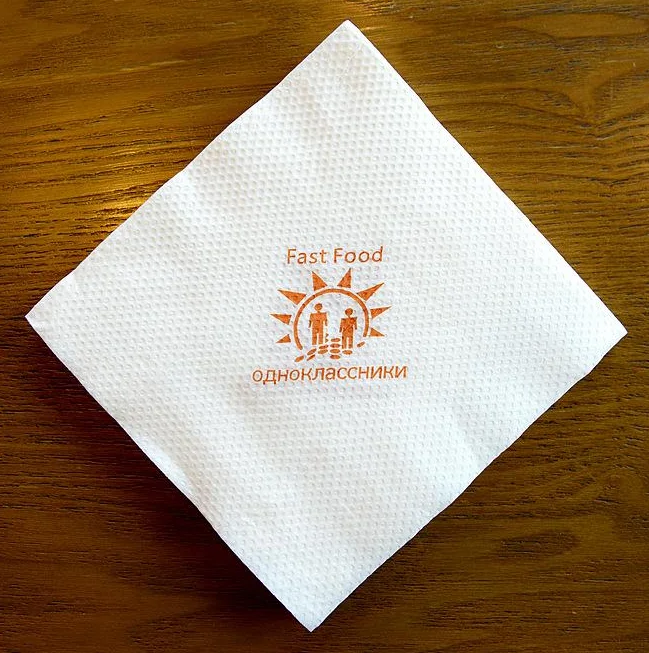 Бумажные салфетки на заказ (Serviette) из натуральной древесной целлюлозы бумажные для дома отеля ресторана