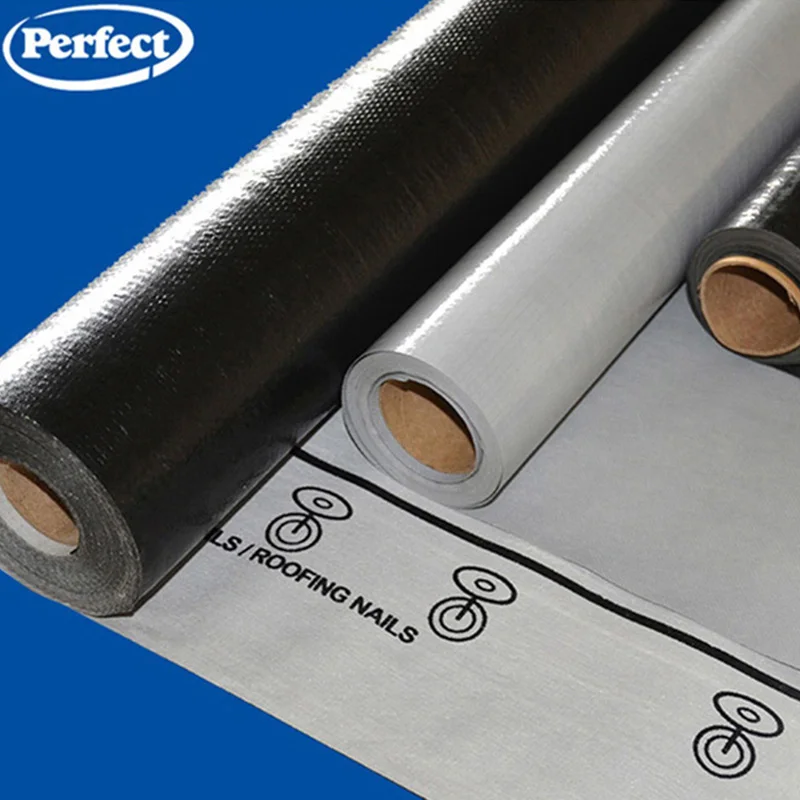 Durable High Performance Synthetic Roofing Felt Underlayment Synthetic Enhanced Walkability Ice And Water Shield Certainteed