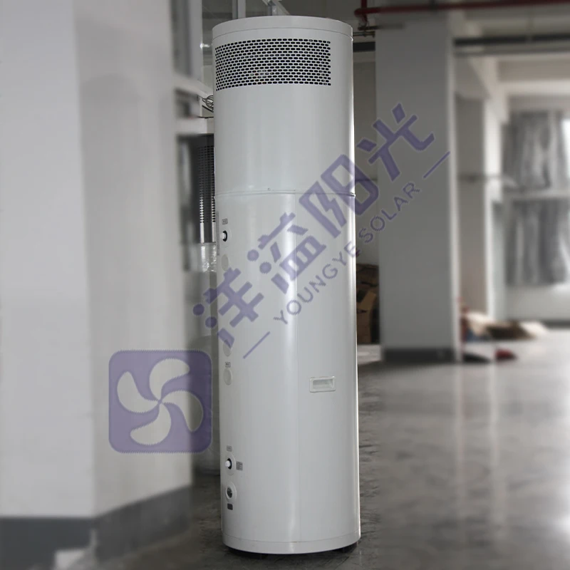All-in-one heat pump water heaters air source for home heating and cooling hot tub low energy 80-180l water tank