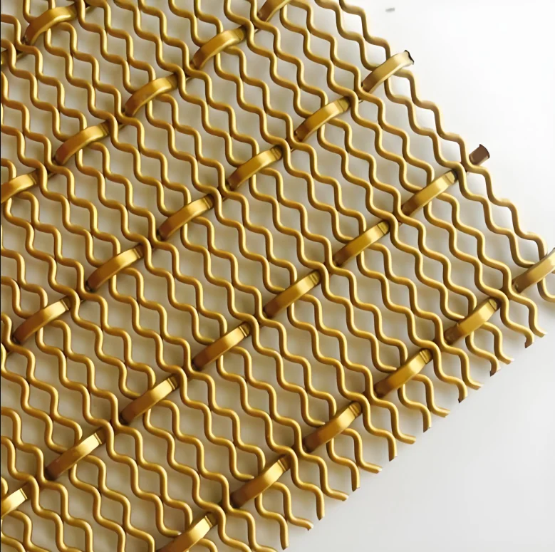 Architectural Ceiling Fence Decorative Aluminum Mesh Screen Metal Expanded Mesh Panel