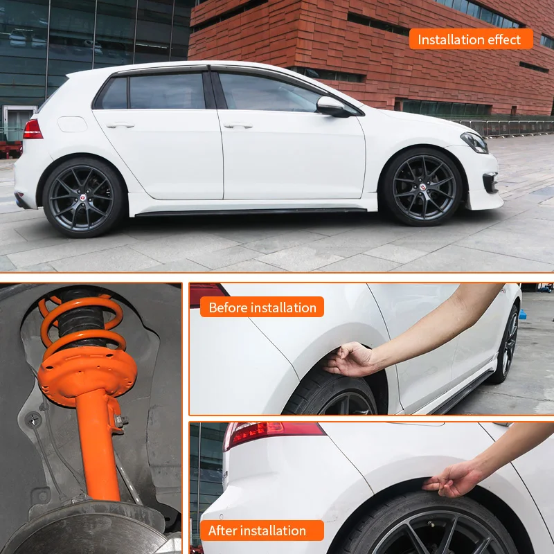 EDDY 18+ Years Factory Customized car accessories hydraulic shock absorber suspension coilover kits for Honda Fit