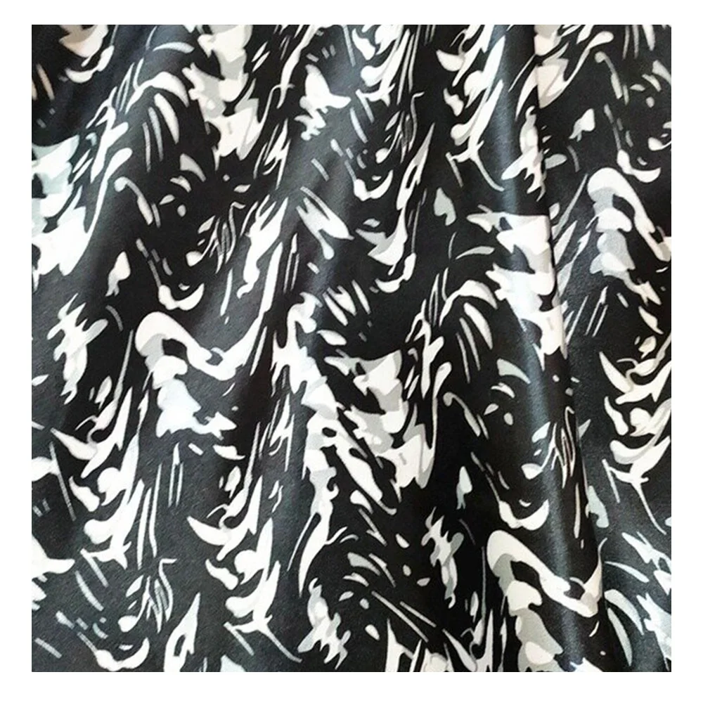 Wholesale silk pure custom 1005 polyester charmeuse mulberry digital print satin silk fabric