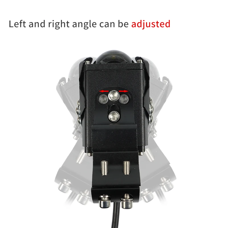 Лидер продаж, светодиодная передняя фара для мотоцикла, 6000 лм, прожектор для мотоцикла T30, противотуманный мини-фонарь для вождения