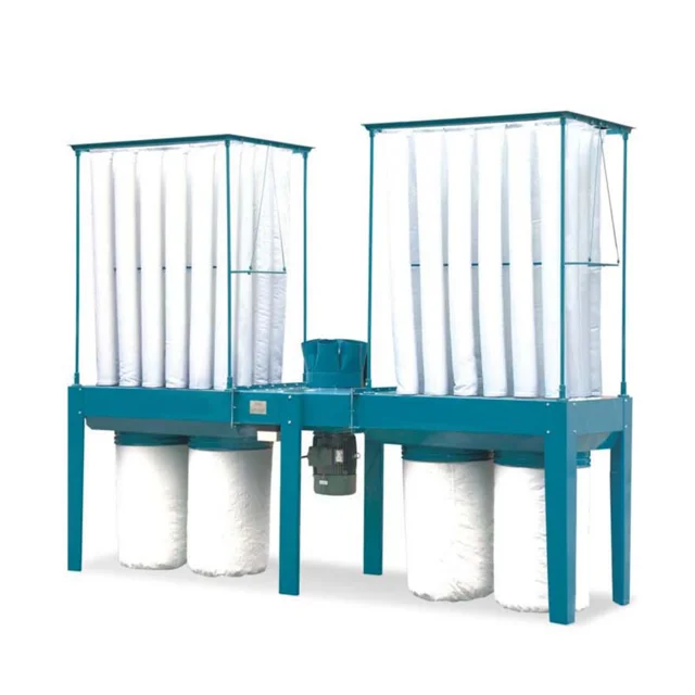 Система сбора пыли HW9120, машина для сбора пыли циклонного типа Weihai, полезная деревообрабатывающая машина