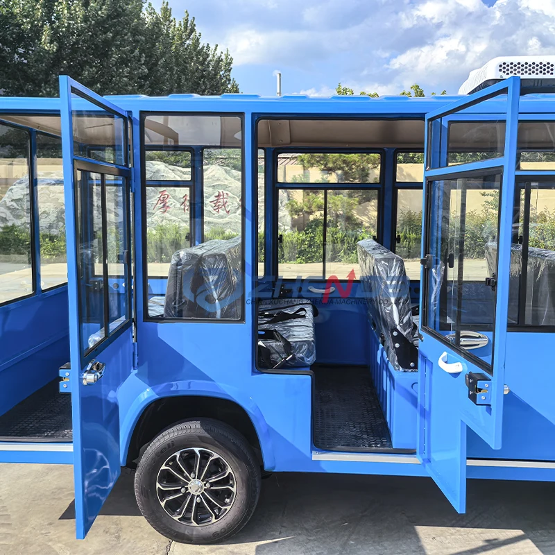 Factory Hot Sale Electric Sightseeing Golf Cart City Shuttle Bus Reception