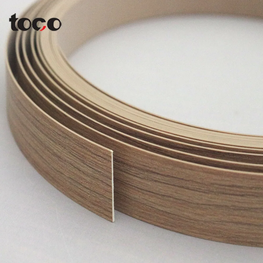 toco White Banding Wholesale Pvc Tape Factory Edge Lipping Plastic Edge Abs Profile
