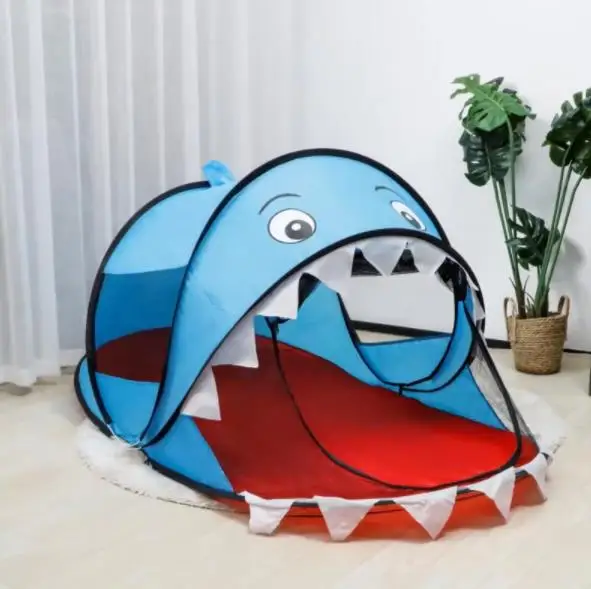 Hot Selling Indoor Outdoor Crawl Developmental Activity Kid Pop Up Camouflage Play Tent