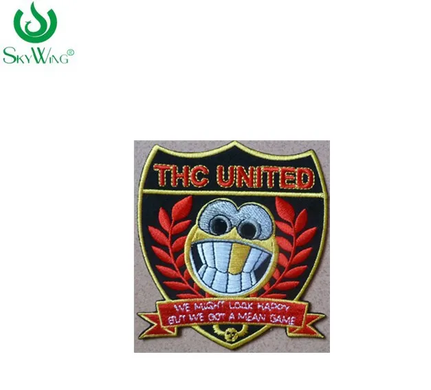 Football Team Embroidery Club patches and badges