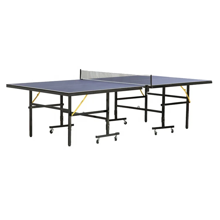 Konford Hot Sale 12mm Folding Ping Pong Table OEM Cheap Custom 15 Moveable Wheels Lock Tennis De Table for Indoor Outdoor Sports