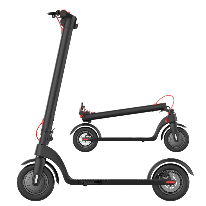 
Wholesale Fashionable Ce Fcc Adult Big Wheel 300W Motor Power Electric Scooter 