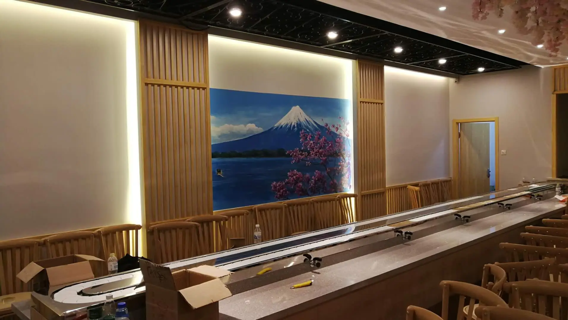 110V sushi conveyor belt  ,hotpot conveyor for restaurant