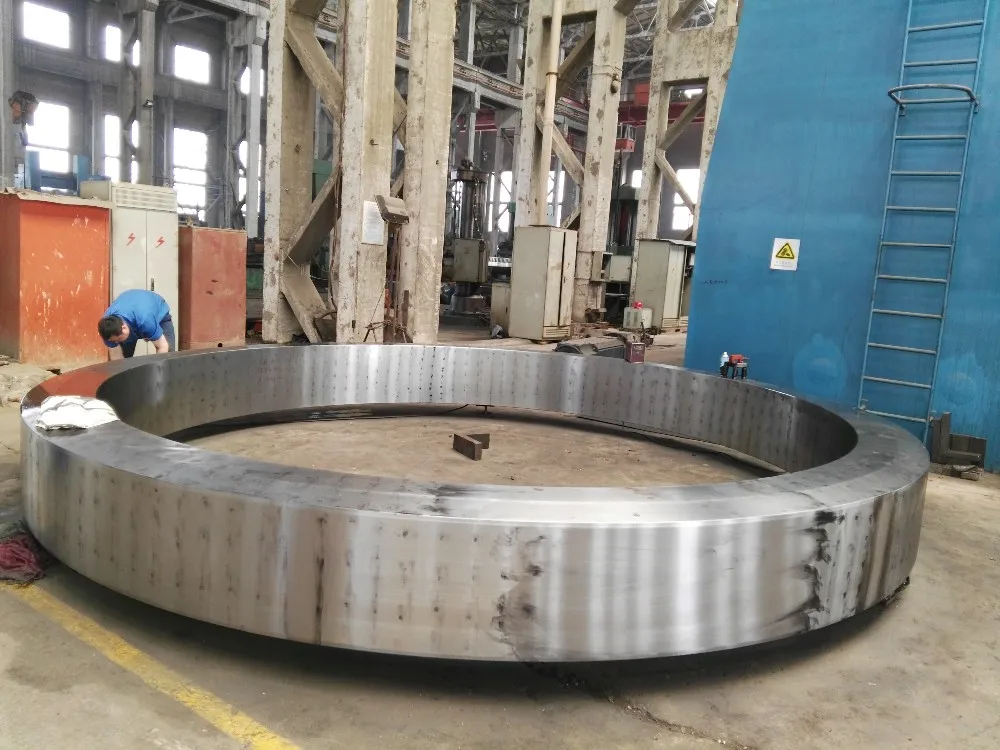 OEM Construction Forging Ball Mill Kiln Tyre for Mining and Cement Industries