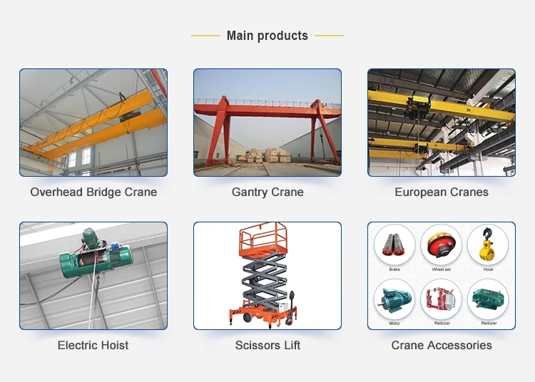 Factory Use Light Modular Crane System European Type Suspension Crane Flexible Forged Steel Welded Crane