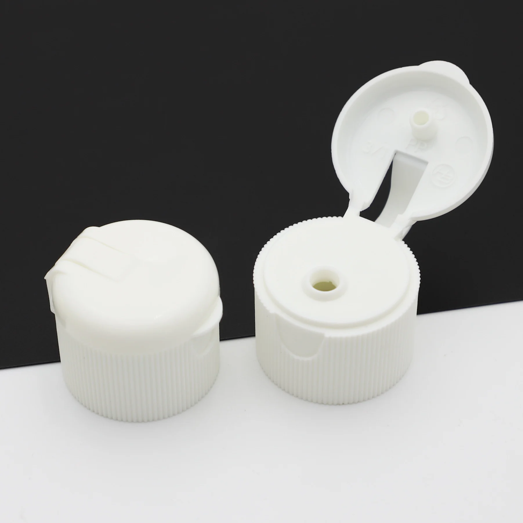 Bottle White PP flip Top Cap