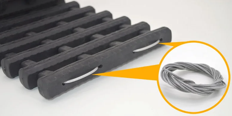 Car anti-skid pad tire anti-skid skid plate snow sand ice escape plate snow emergency rescue track